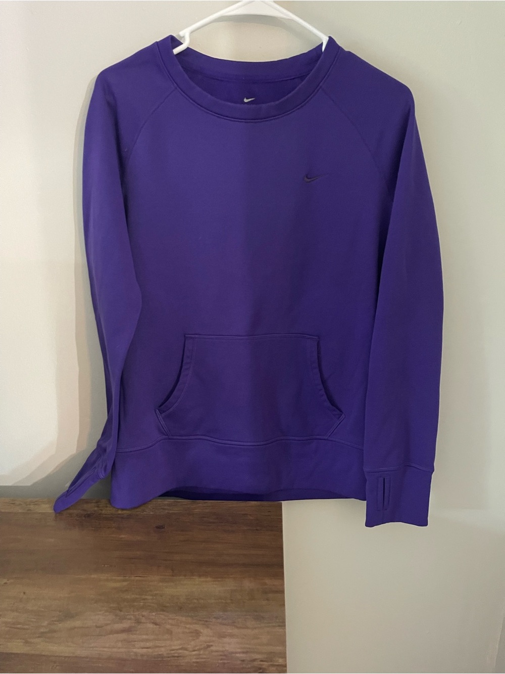 Nike women’s Purple Crewneck Sweatshirt
